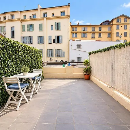 Zone Pietonne - Wifi, Ac, 2pers Apartment Nizza